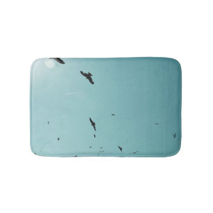 Veel vogels en een contra-indicatie badmat