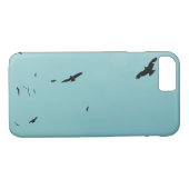 Veel vogels en een contra-indicatie Case-Mate iPhone case (Achterkant (Horizontaal))