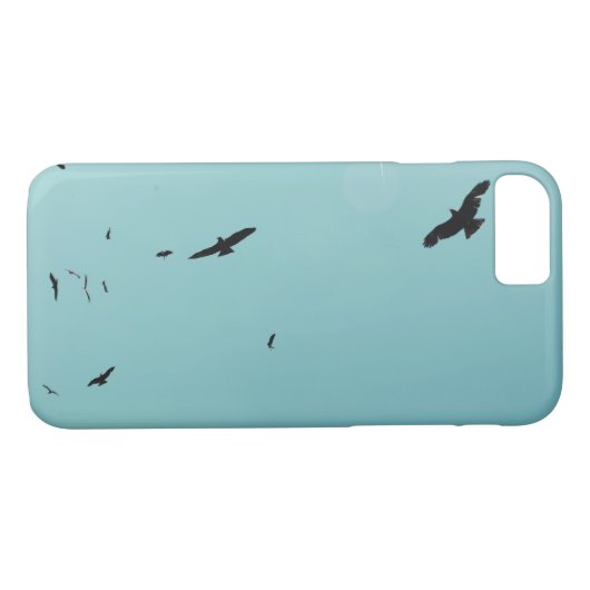Veel vogels en een contra-indicatie Case-Mate iPhone case (Achterkant (Horizontaal))