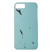 Veel vogels en een contra-indicatie Case-Mate iPhone case (Achterkant)