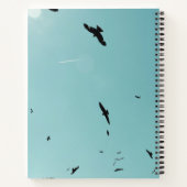 Veel vogels en een contra-indicatie notitieboek (Achterkant)