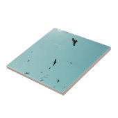 Veel vogels en een contra-indicatie tegeltje (Zijkant)