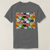 Veel vogels t-shirt (Design voorkant)