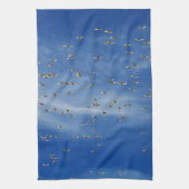 Veel vogels theedoek (Verticaal)