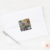 Veel vogelsoorten stickers (Envelop)