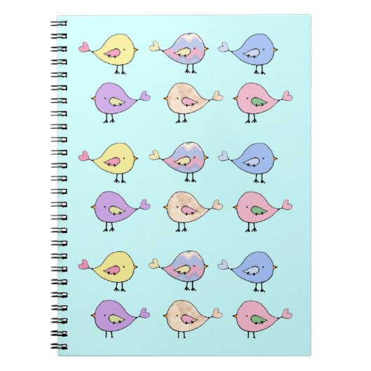 Veel Vogeltjes Notitieboek (Voorkant)