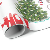 Veel vrienden van de kerstman cadeaupapier (Rol Hoek)