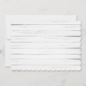 Veel wateren kunnen niet blussen liefde bruids kaart (Achterkant)