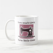 Veel weefsel naaien koffiemok (Links)