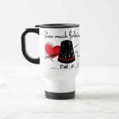 Veel weefsel naaien reisbeker (Links)