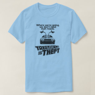 Veel wegen naar de toekomst t-shirt