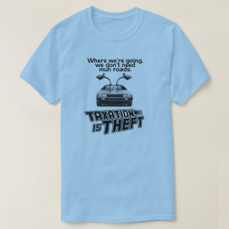 Veel wegen naar de toekomst t-shirt