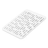 Veel woorden op blokjes magneet (Linkerzijde)