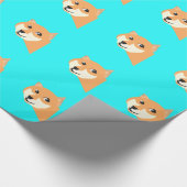 Veel Wow Shiba Inu Cadeaupapier (Hoek)