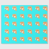 Veel Wow Shiba Inu Cadeaupapier (Vlak)