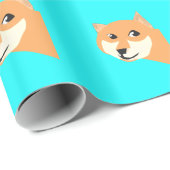 Veel Wow Shiba Inu Cadeaupapier (Rol Hoek)