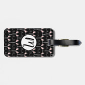 Veel zwarte katten bagagelabel (Achterkant horizontaal)