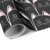 Veel zwarte katten cadeaupapier (Rol Hoek)