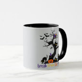 Veel zwarte katten koffie Mok (Voorkant rechts)