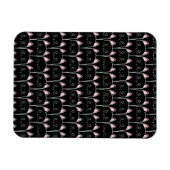 Veel zwarte katten magneet (Horizontaal)