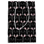 Veel zwarte katten medium cadeauzakje (Voorkant)