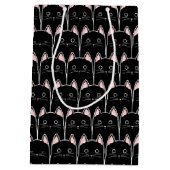 Veel zwarte katten medium cadeauzakje (Achterkant)