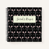 Veel zwarte katten notitieboek (Voorkant)