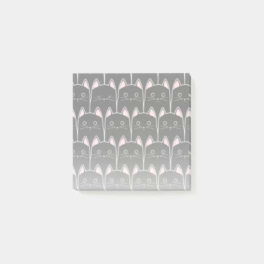 Veel zwarte katten post-it® notes (Voorkant)