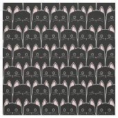 Veel zwarte katten stof (Swatch)