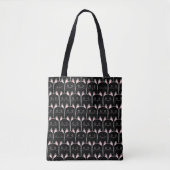 Veel zwarte katten tote bag (Voorkant)