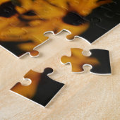 Veel zwarte ooise Susans Legpuzzel (Zijkant)