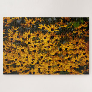 Veel zwarte ooise Susans Legpuzzel