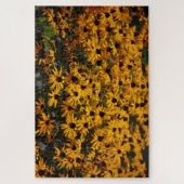 Veel zwarte ooise Susans Legpuzzel (Verticaal)