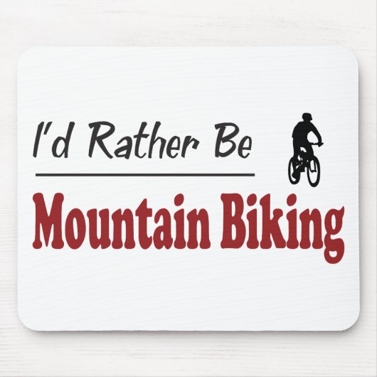 Veeleer een mountainbiking muismat (Voorkant)