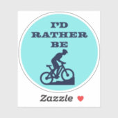Veeleer een mountainbiking sticker (Vel)