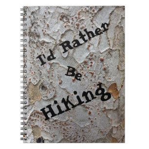 Veeleer een Natuur met boomschors Foto Rustic Notitieboek