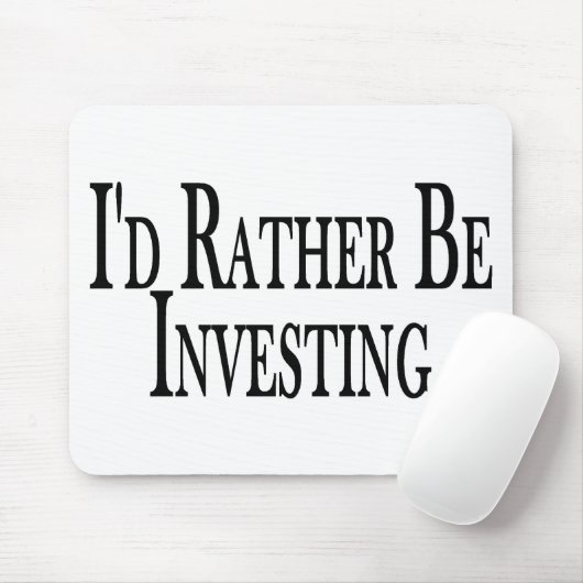Veeleer investeren muismat (Met muis)
