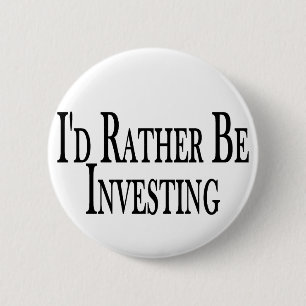 Veeleer investeren ronde button 5,7 cm