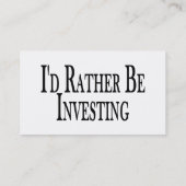 Veeleer investeren visitekaartje (Achterkant)