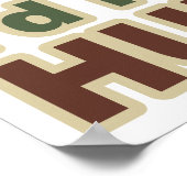 Veeleer jagen poster (Hoek)