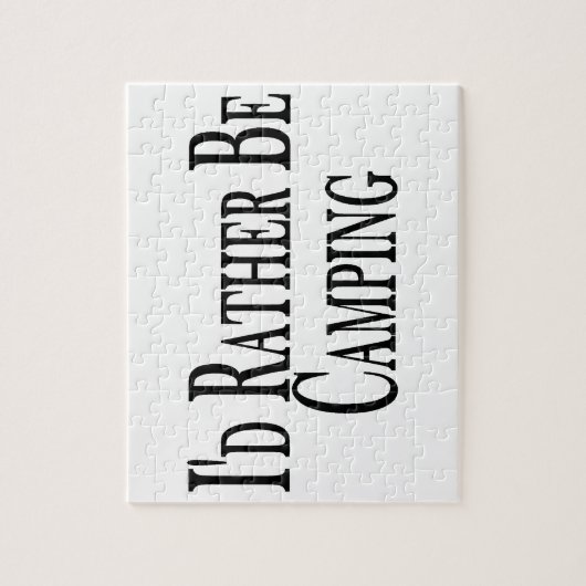 Veeleer kamperen legpuzzel (Verticaal)