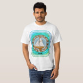 Veeleer Sailing Sailboat T-shirt (Voorkant volledig)