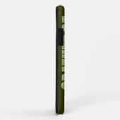 Veeleer squatchin op groene camouflage Case-Mate iPhone case (Achterkant/rechts)