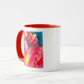 VEELEI MASKERADE FEITEN - KOOLSTOFMASK IN ROOD MOK (Voorkant links)