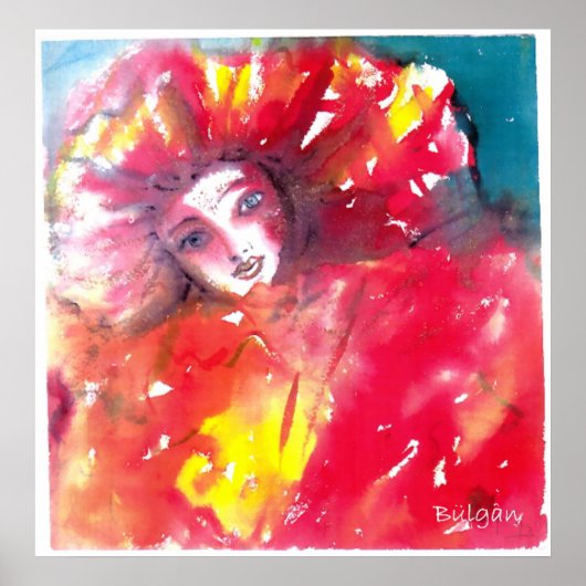 VEELEI MASKERADE FEITEN - MASKIN IN ROOD POSTER (Voorkant)