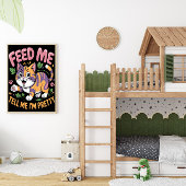 Veeleisende Diva Feline Poster