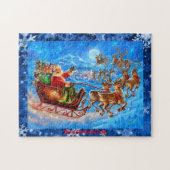 Veeleisende kerstuitdaging - Tekstcadeau aanpassen Legpuzzel (Horizontaal)