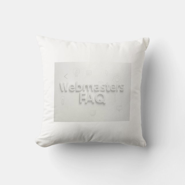 Veelgestelde vragen over webmasters kussen (Voorkant)