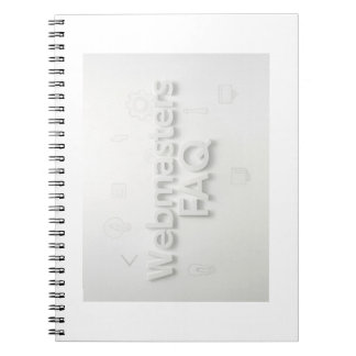 Veelgestelde vragen over webmasters notitieboek