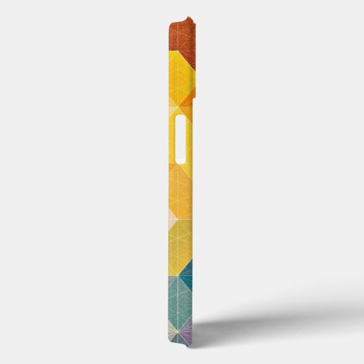 Veelhoek Abstract Case-Mate iPhone Case (Achterkant / Rechts)